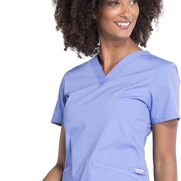 Cherokee Workwear Professionals Scrubs Top - Picture 7 of 7